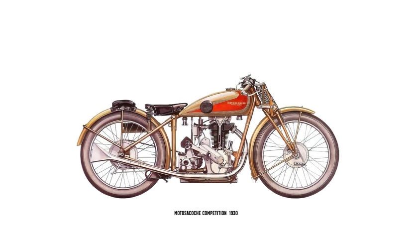 Motosacoche Competition 1930 Motorcycle