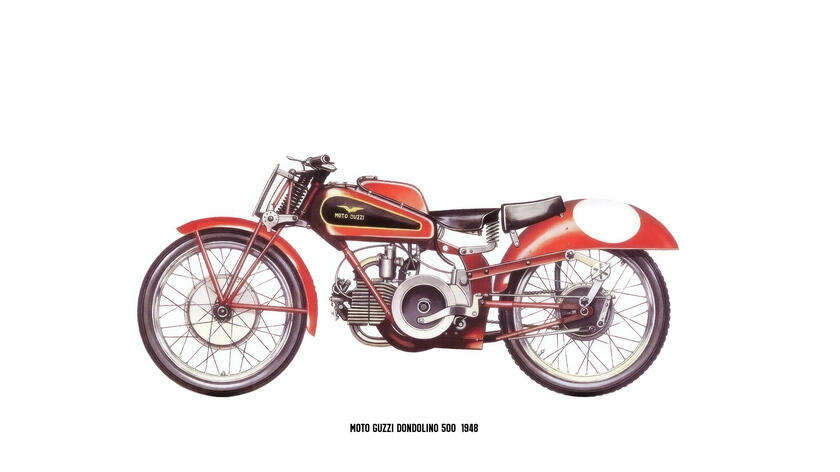 Moto Guzzi Dondolino 500 1948 Motorcycle