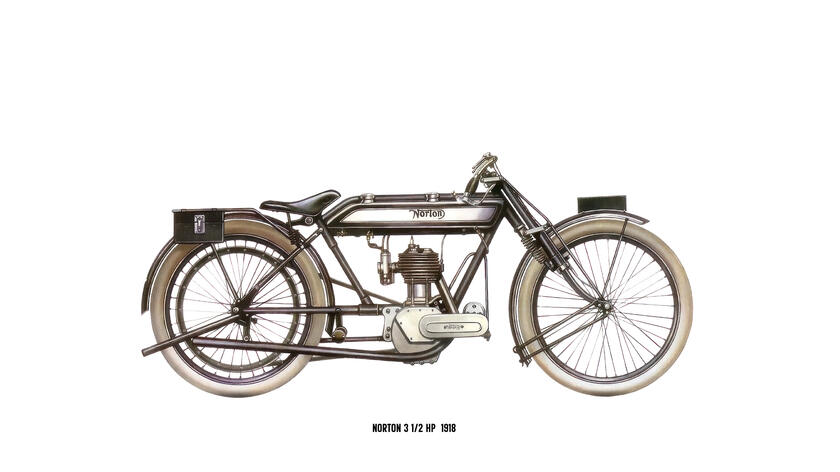 Norton 3 1/2 HP 1918 Motorcycle