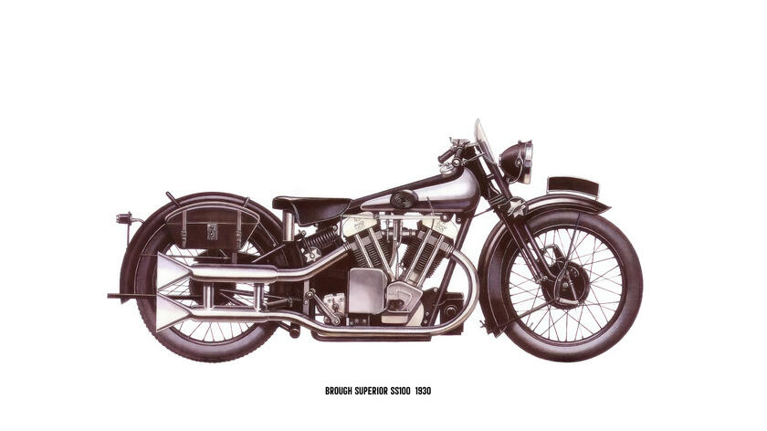Brough Superior SS100 1930 Motorcycle